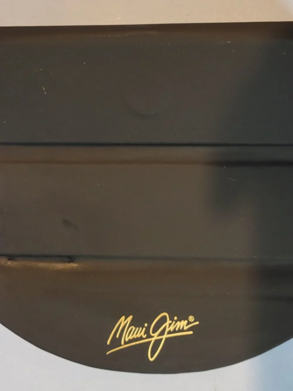 Maui Jim Black Tri-Fold Sunglasses Eyeglass Case